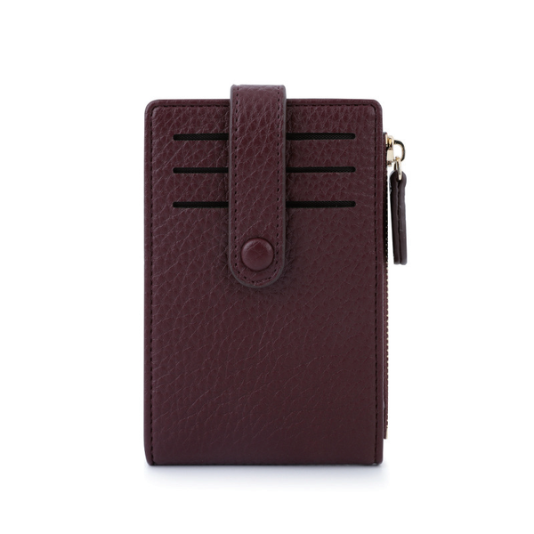 DIADIA custom Small Leather Coin Pouch - Men's & Women's Ultra-Thin Cowhide Wallet Clutch