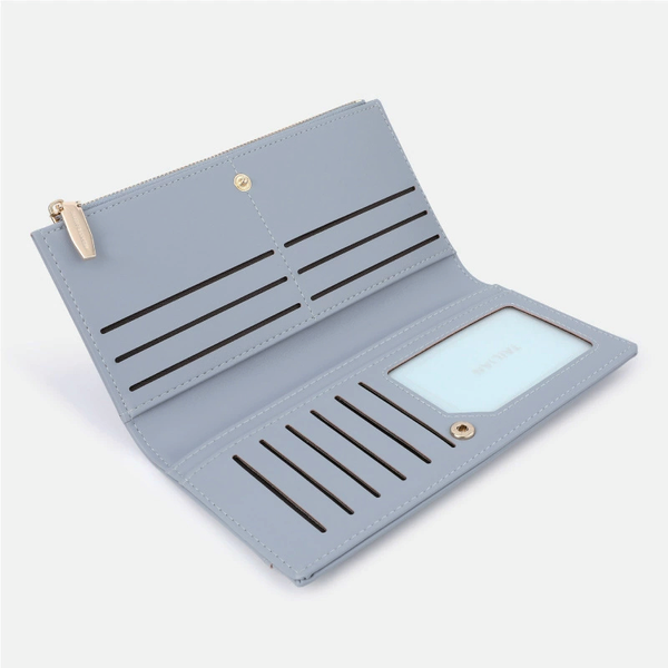 DIADIA custom PU Classy Long Purse Long Zip Around Wallet