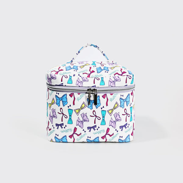 DIADIA custom PU printing cosmetic bag makeup box Makeup Pouch Travel Toiletry Bags for Women