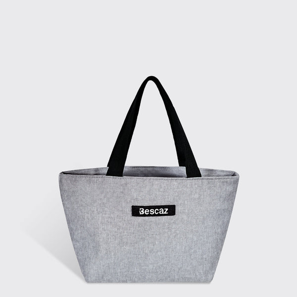 DIADIA waterproof Durable Gray Canvas Tote – Reusable & Minimal by DIADIABAGS