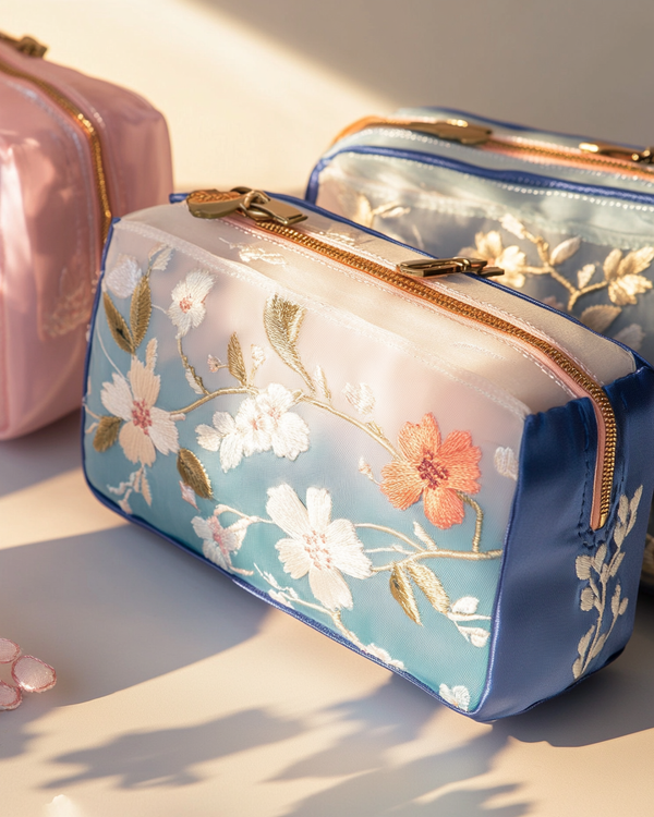 Custom Small Smell Proof Bag Carbon Lined Smell Proof Cosmetic Bag